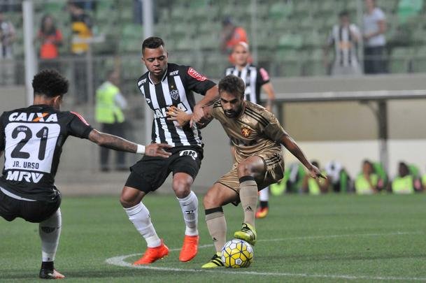 Imagens do jogo entre Atltico e Sport no Independncia