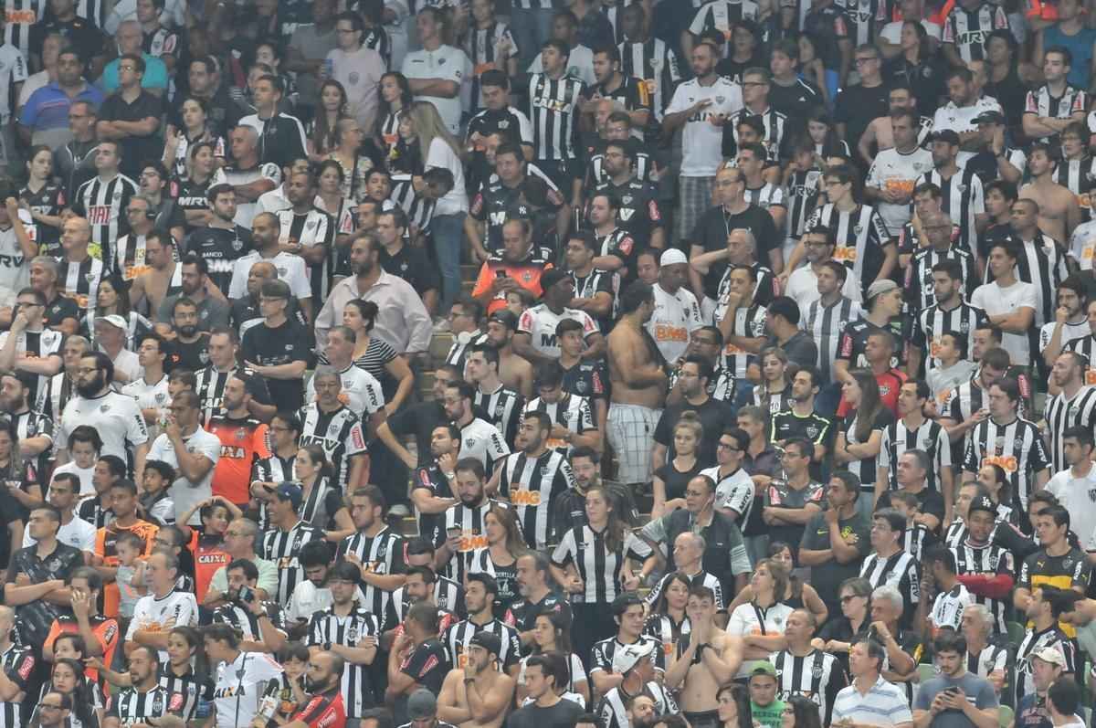 Imagens do jogo entre Atltico e Sport no Independncia