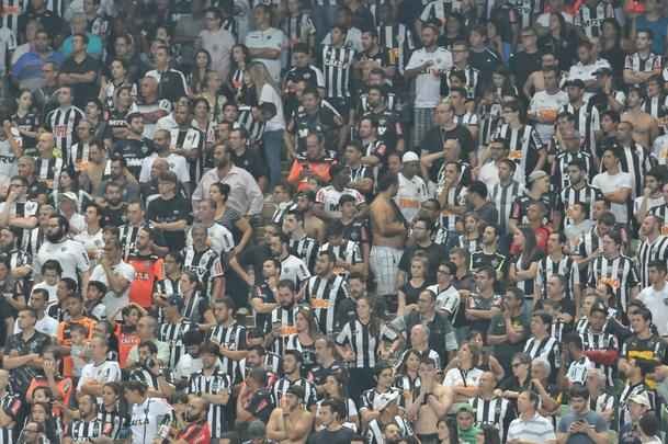 Imagens do jogo entre Atltico e Sport no Independncia