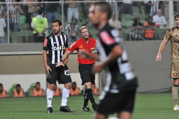 Imagens do jogo entre Atltico e Sport no Independncia