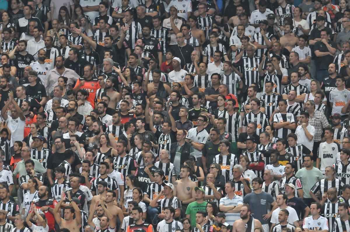 Imagens do jogo entre Atltico e Sport no Independncia