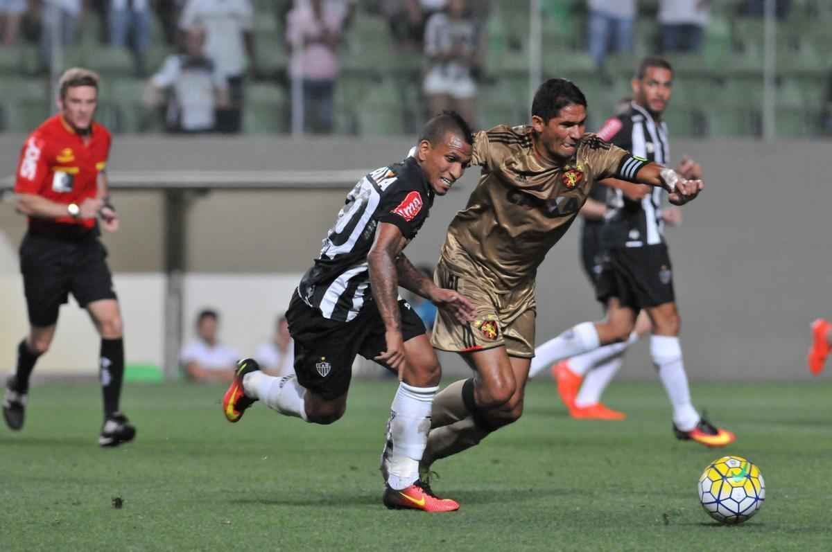 Imagens do jogo entre Atltico e Sport no Independncia