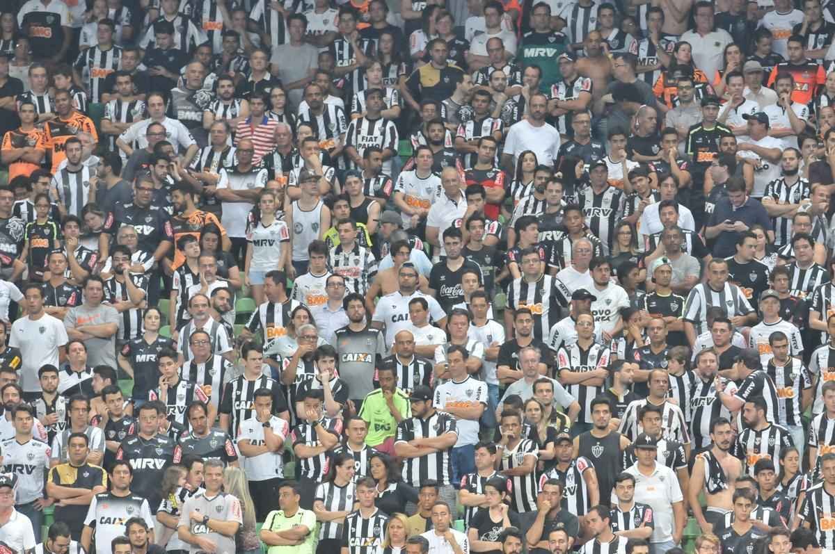 Imagens do jogo entre Atltico e Sport no Independncia