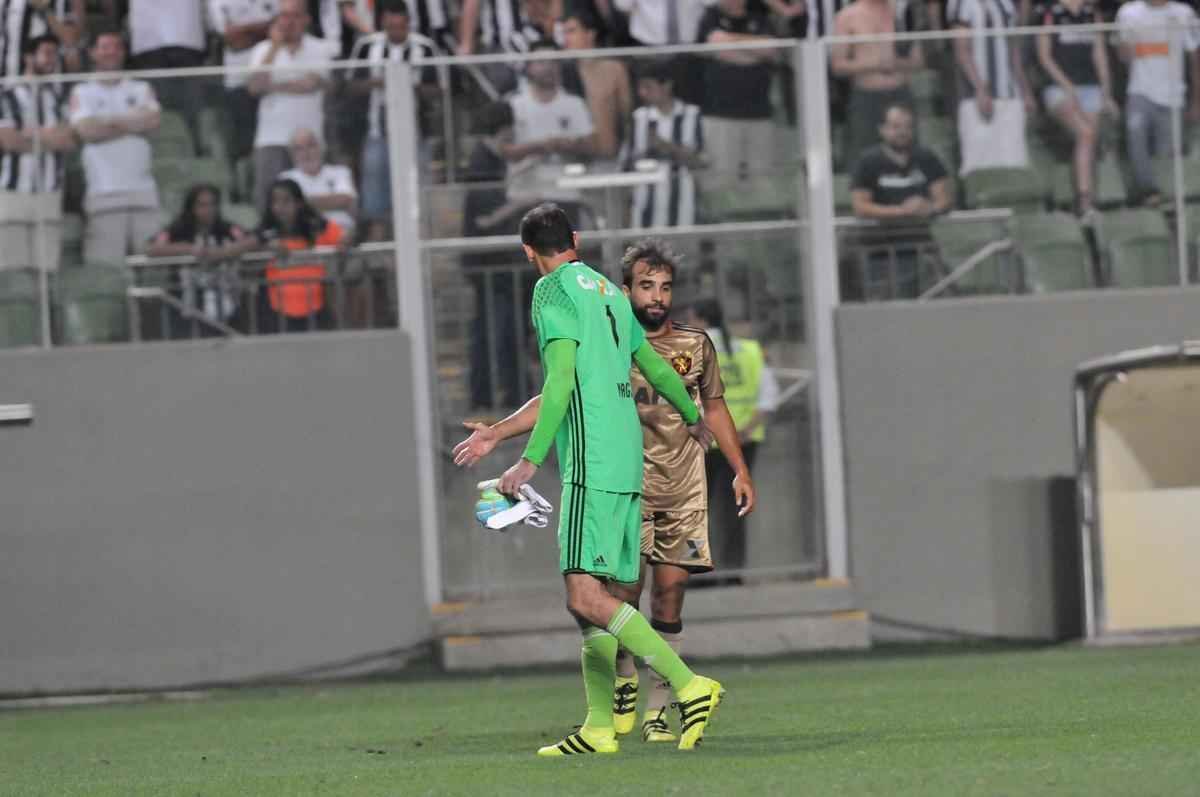 Imagens do jogo entre Atltico e Sport no Independncia