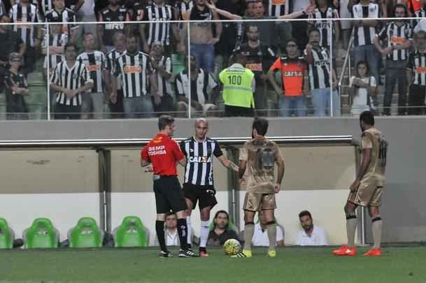 Imagens do jogo entre Atltico e Sport no Independncia