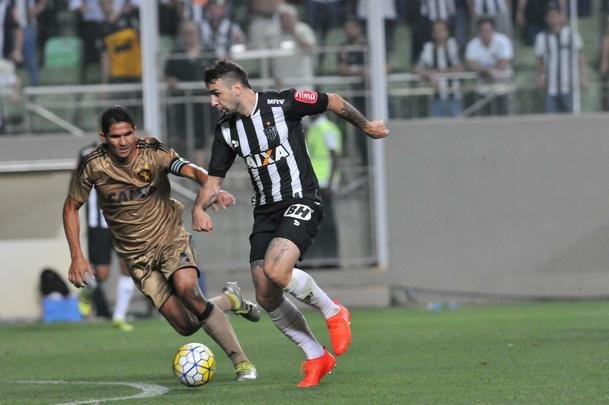 Imagens do jogo entre Atltico e Sport no Independncia