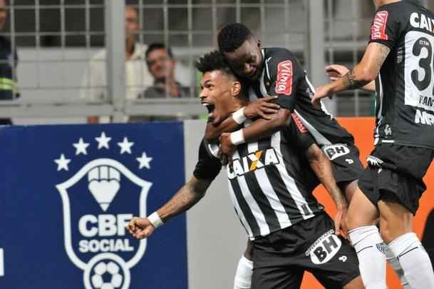 Imagens do jogo entre Atltico e Sport no Independncia