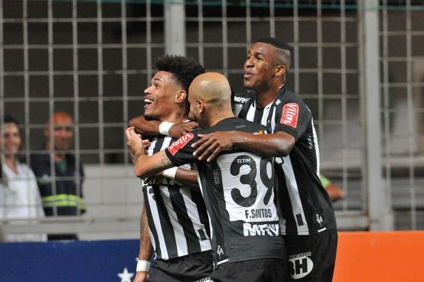 Imagens do jogo entre Atltico e Sport no Independncia