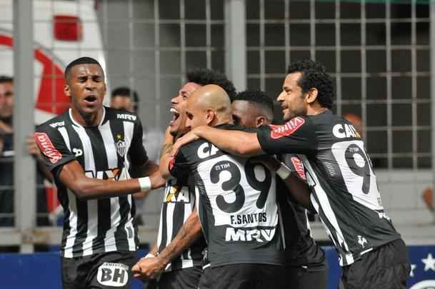 Imagens do jogo entre Atltico e Sport no Independncia