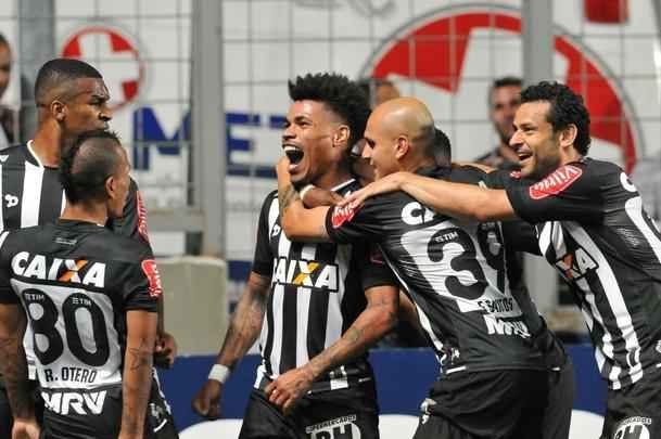 Imagens do jogo entre Atltico e Sport no Independncia
