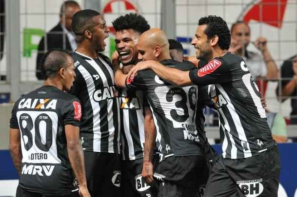 Imagens do jogo entre Atltico e Sport no Independncia