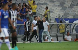 Imagens do segundo tempo do clssico entre Cruzeiro e Atltico, no Mineiro