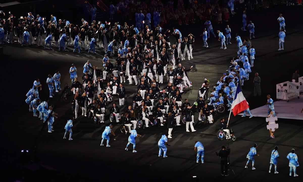 Imagens da cerimnia de encerramento dos Jogos Paralmpicos Rio 2016