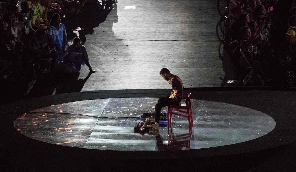 Imagens da cerimnia de encerramento dos Jogos Paralmpicos Rio 2016