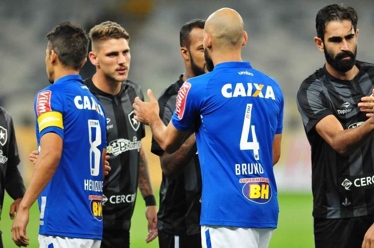 Fotos do jogo entre Cruzeiro e Botafogo, pela Copa do Brasil, no Mineiro