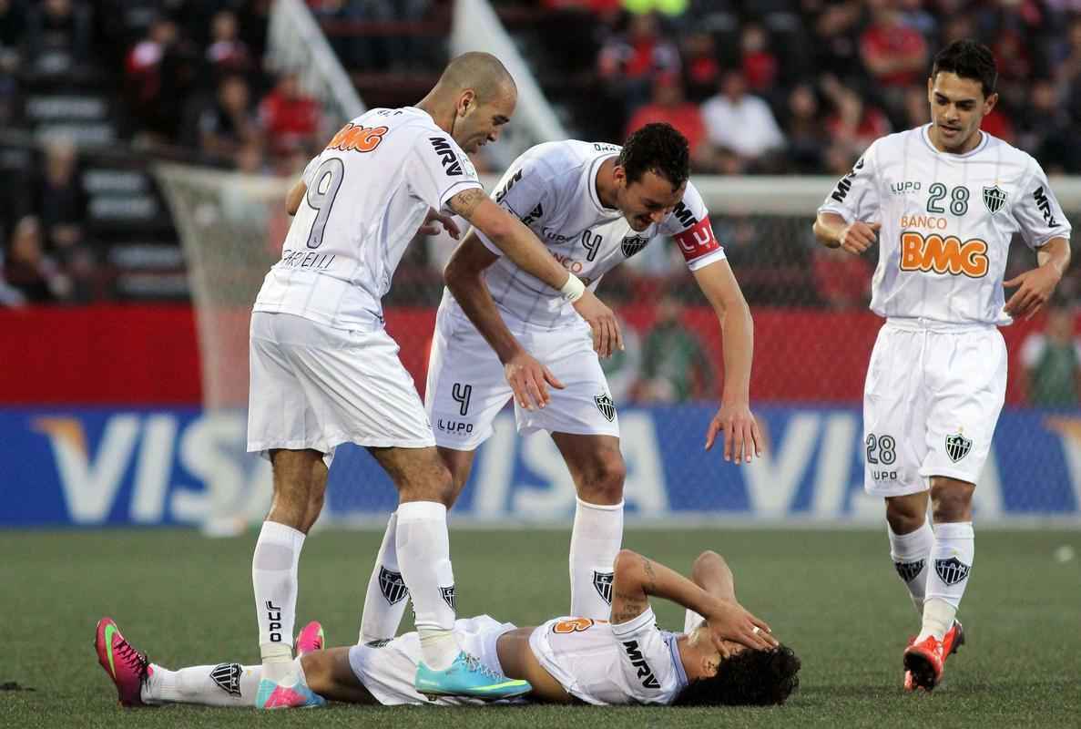 23/05/2013 - quartas de final da Copa Libertadores - Tijuana 2 x 2 Atltico - gol do empate marcado por Luan, aos 46 minutos do segundo tempo