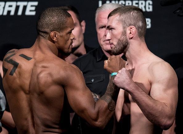 Pesagem do UFC Fight Night 95 - Alan Nuguette (70,8kg) x Stevie Ray (70,8kg) 