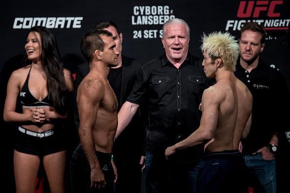 Pesagem do UFC Fight Night 95 - Rani Yahya (61,7kg) x Michinori Tanaka (61,2kg)