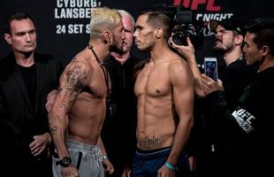 Pesagem do UFC Fight Night 95 - Godofredo Pepey (66,2kg) x Mike de La Torre (66,2kg) 