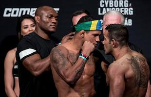 Pesagem do UFC Fight Night 95 - Gilbert Durinho (70,7kg) x Michel Trator (71,6kg)