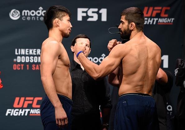 Pesagem do UFC em Portland - Keita Nakamura (77,3kg) x Elizeu Capoeira (77,6kg) 