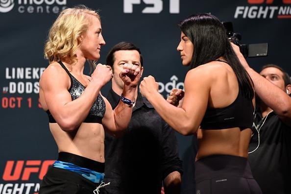 Pesagem do UFC em Portland - Kelly Faszholz (61kg) x Ketlen Vieira (61,7kg) 