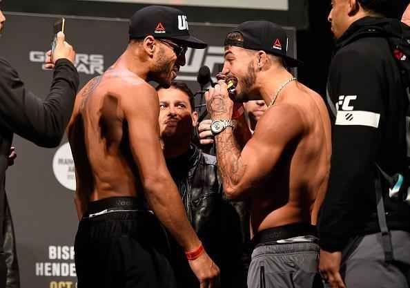 Pesagem do UFC 204 - Danny Roberts (77,1kg) x Mike Perry (77,1kg) 