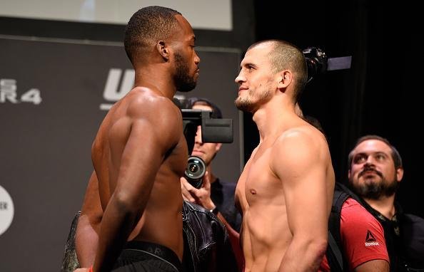 Pesagem do UFC 204 - Leon Edwards (76,7kg) x Albert Tumenov (76,7kg) 