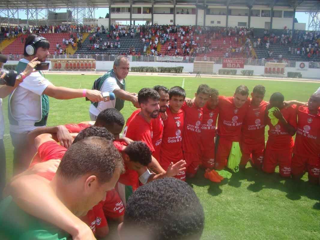 Gol da vitria do Boa Esporte foi marcado aos 50 minutos do segundo tempo