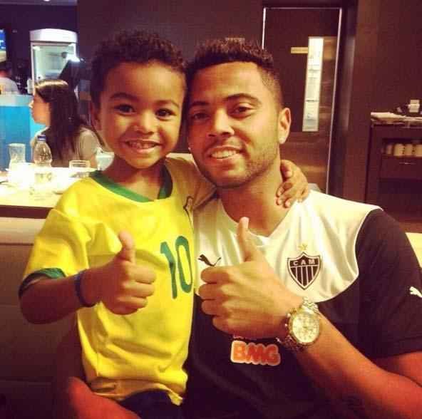 Rafael Carioca e o filho