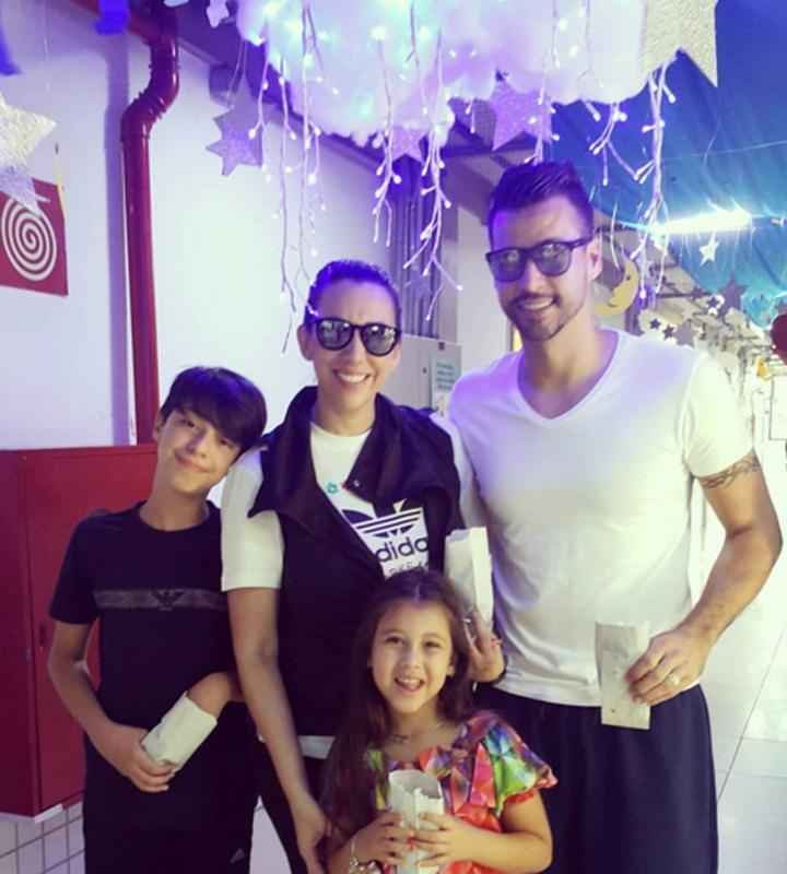 Famlia de Fbio j  bem conhecida em BH. O filho, Pablo, sempre marca presena na Toca e Mineiro