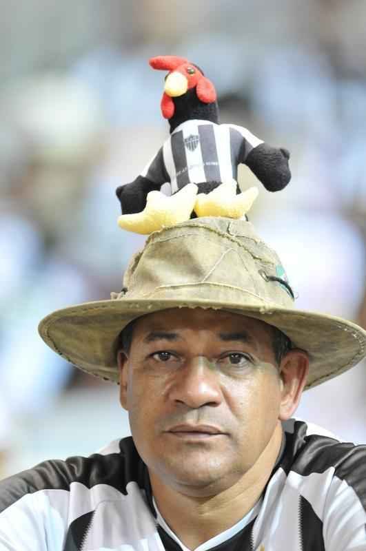 Torcida do Atltico no clssico contra o Amrica, nesta quinta-feira, no Mineiro