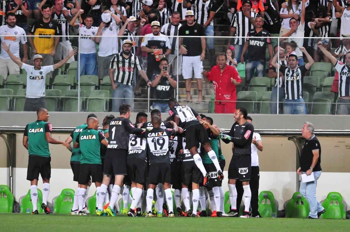 Atltico x Figueirense, jogo disputado no Independncia e vlido pelo Campeonato Brasileiro