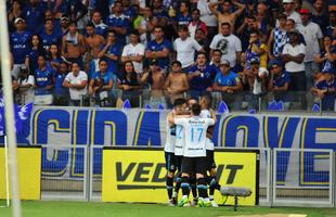 Imagens de Cruzeiro x Grmio, no Mineiro, pelas semifinais da Copa do Brasil