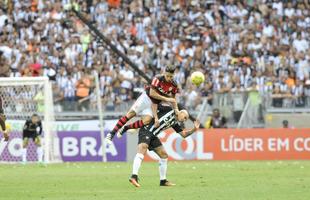 Fotos do jogo entre Atltico e Flamengo no Mineiro
