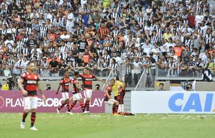 Fotos do jogo entre Atltico e Flamengo no Mineiro