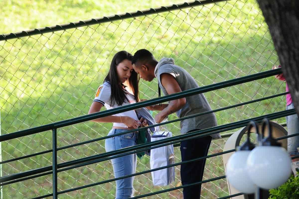 Jogadores se reapresentaram aps o empate contra o Flamengo, no Mineiro