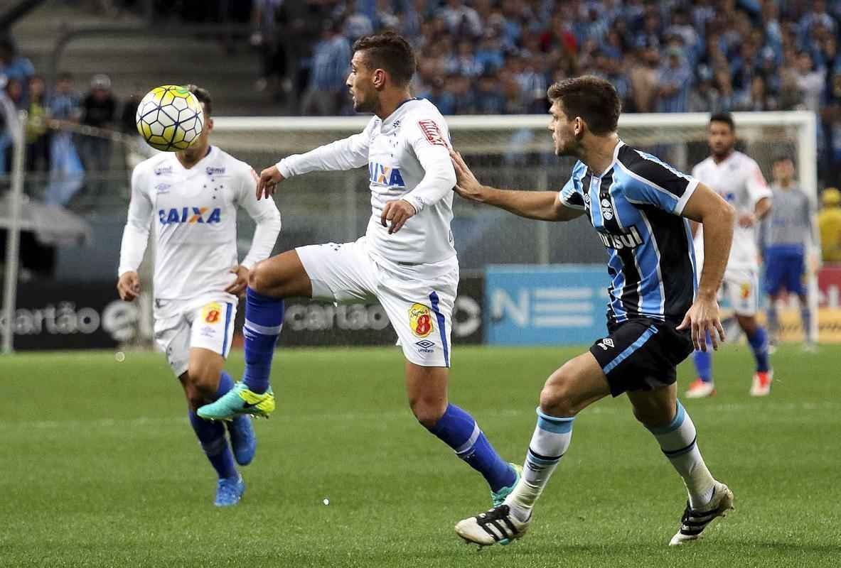 Fotos de Grmio x Cruzeiro, em Porto Alegre, pela semifinal da Copa do Brasil (crdito: Rodrigo Rodrigues/Light Press/Cruzeiro)