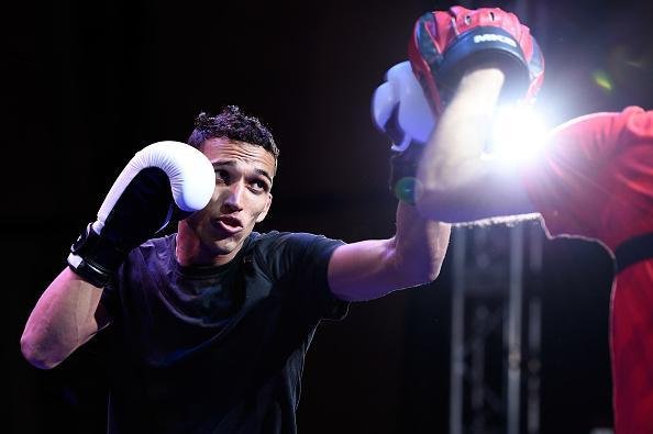 Treino aberto do TUF Amrica Latina 3 Finale, na Cidade do Mxico - Charles do Bronx