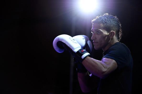 Treino aberto do TUF Amrica Latina 3 Finale, na Cidade do Mxico - Charles do Bronx