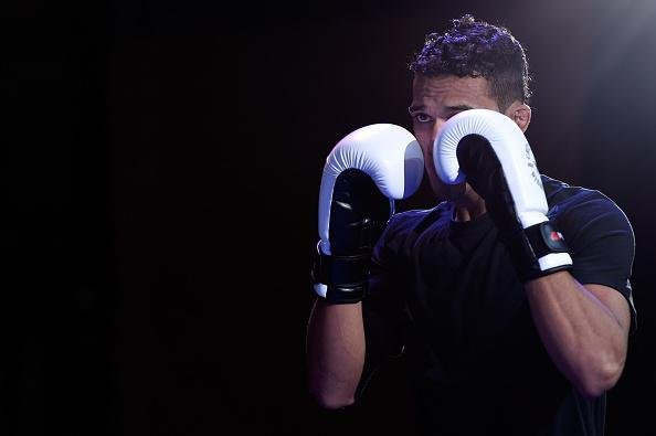 Treino aberto do TUF Amrica Latina 3 Finale, na Cidade do Mxico - Charles do Bronx