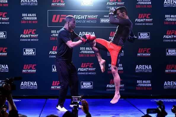 Treino aberto do TUF Amrica Latina 3 Finale, na Cidade do Mxico - Rafael dos Anjos