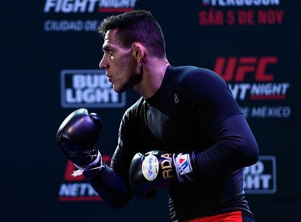 Treino aberto do TUF Amrica Latina 3 Finale, na Cidade do Mxico - Rafael dos Anjos