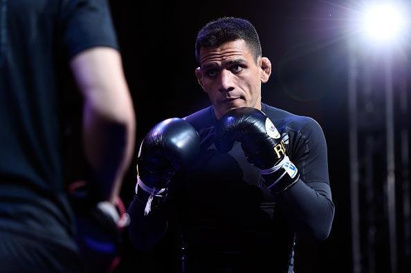 Treino aberto do TUF Amrica Latina 3 Finale, na Cidade do Mxico - Rafael dos Anjos