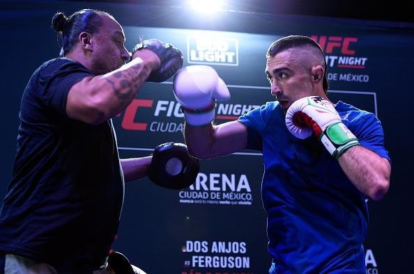 Treino aberto do TUF Amrica Latina 3 Finale, na Cidade do Mxico - Ricardo Lamas