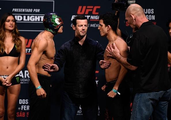 Pesagem do TUF Amrica Latina 3 Finale - Erik Perez (61,7kg) x Felipe Sertanejo (62,6kg)