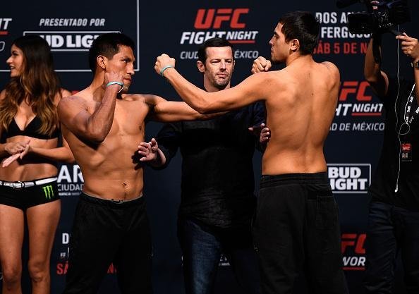 Pesagem do TUF Amrica Latina 3 Finale - Enrique Barzola (66,2kg) x Chris Avila (66,2kg) 