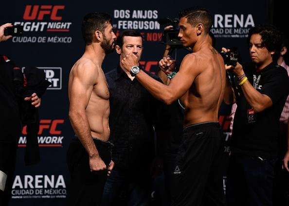 Pesagem do TUF Amrica Latina 3 Finale - Jason Novelli (70,8kg) x Marco Polo Reyes (70,3kg) 