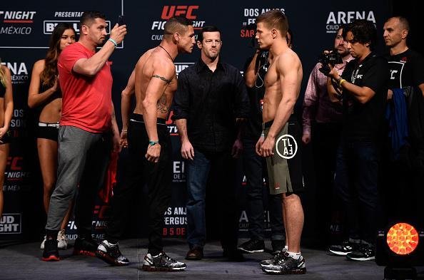 Pesagem do TUF Amrica Latina 3 Finale - Diego Sanchez (70,8kg) x Marcin Held (70,8kg) 