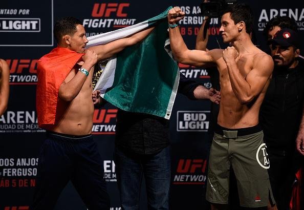 Pesagem do TUF Amrica Latina 3 Finale - Martn Bravo (70,3kg) x Claudio Puelles (70,8kg) 